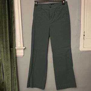 J. Crew Olive Green Trousers